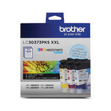 Brother LC30373PKS OEM MFC J5845DW Brother LC3037 3PKS Original TriColour Ink Cartridge Combo Extra High Yield