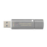Kingston KIN DTLPG3 USB Flash Drives Kingston DataTraveler Locker G3 USB 3 0 Flash Drive Silver