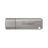Kingston KIN DTLPG3 USB Flash Drives Kingston DataTraveler Locker G3 USB 3 0 Flash Drive Silver