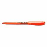 BiC 140 BLP51 AST Highlighters BIC Brite Liner Super bright fluorescent ink Highlighters Chisel tip 5 Pack
