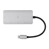 Monoprice Canada Cab 34181 USB Type C Consul Series USB C 5G Hub Adapter with 4 Port USB 3 0 Monoprice