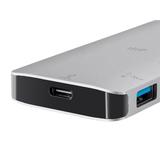 Monoprice Canada Cab 34182 USB Type C Consul Series USB C 5G Hub Adapter with 2 Port USB 3 0 SD microSD Reader Monoprice
