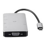 Monoprice Canada Cab 34184 USB Type C Consul Series USB C HDMI Adapter with VGA Gigabit Ethernet 2 Port USB 3 0 Monoprice