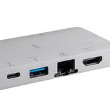 Monoprice Canada Cab 34184 USB Type C Consul Series USB C HDMI Adapter with VGA Gigabit Ethernet 2 Port USB 3 0 Monoprice