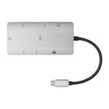 Monoprice Canada Cab 35509 USB Type C Consul Series USB C HDMI Adapter w Gigabit Ethernet 3 Port USB 3 0 SD microSD Reader Mo