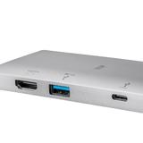 Monoprice Canada Cab 35509 USB Type C Consul Series USB C HDMI Adapter w Gigabit Ethernet 3 Port USB 3 0 SD microSD Reader Mo