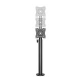 Cab PMM 01L Monitor Desk Mounts Pos Desktop Monitor Pole Mount PrimeCables