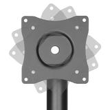 Cab PMM 01L Monitor Desk Mounts Pos Desktop Monitor Pole Mount PrimeCables