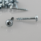 LVE 080114RWH Screws Round Washer Head Screws 8 Body 2 Square Type 17 1 1 4 Inch Zinc 1000 screws Per Box