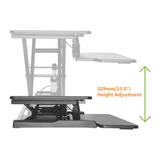 PrimeCables Cab PC07830 OpenBox Monitor Desk Mounts Electric Height Adjustable Sit Stand Desk Converter PrimeCables Open Box