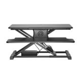 PrimeCables Cab PC07830 OpenBox Monitor Desk Mounts Electric Height Adjustable Sit Stand Desk Converter PrimeCables Open Box