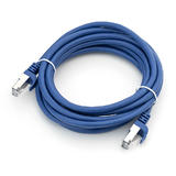 PrimeCables Cab PC 07937 10FT Cat8 Network Ethernet Cable Cat8 Ethernet Network Cable Cord 27AWG S FTP OD6 0mm 10 Feet Blue P