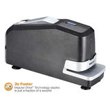 BOSTITCH n 007 02210 Staplers Staple Removers Bostitch Impulse 25 Heavy Duty Electric Stapler 25 Sheet Capacity No Jam Black