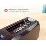 BOSTITCH n 007 02210 Staplers Staple Removers Bostitch Impulse 25 Heavy Duty Electric Stapler 25 Sheet Capacity No Jam Black
