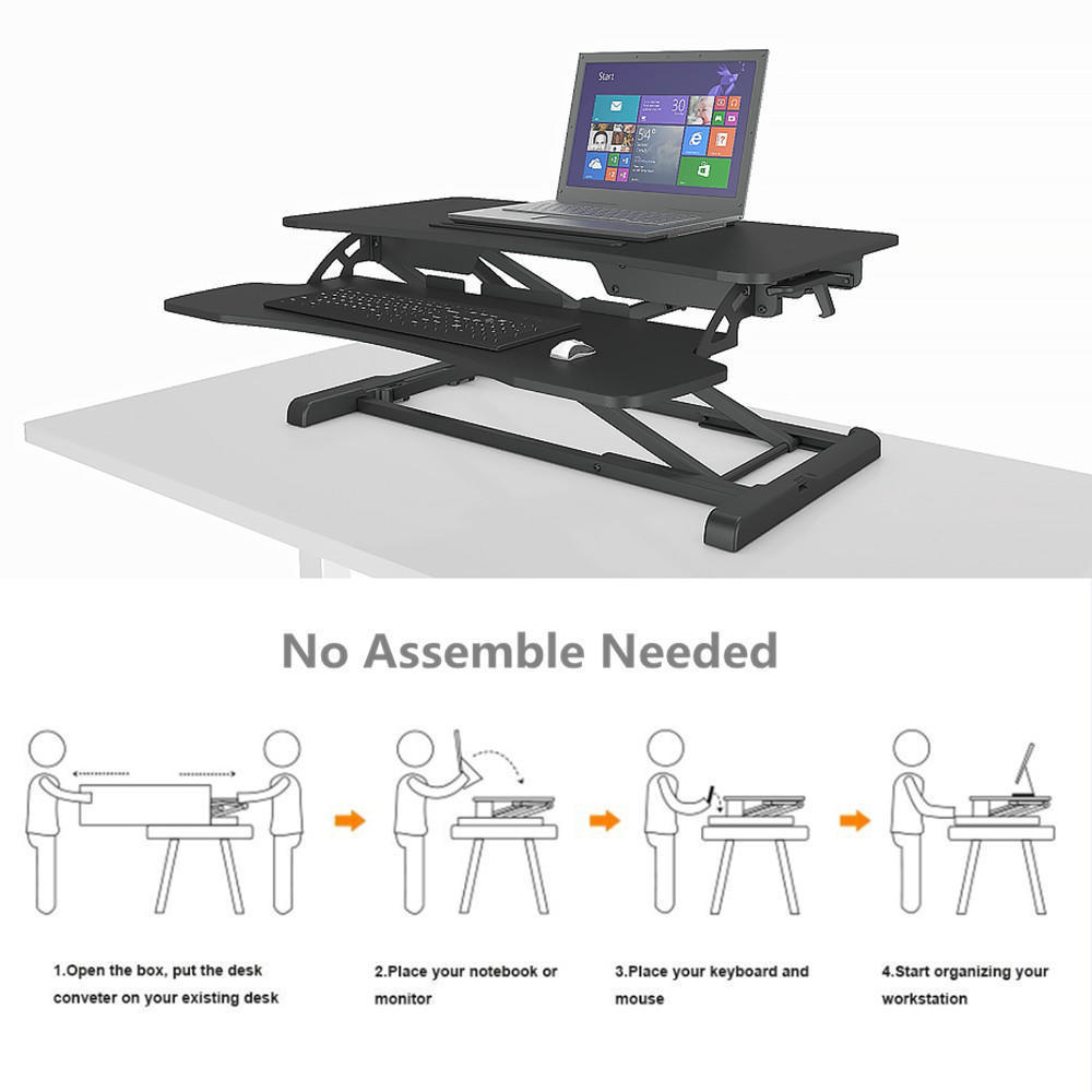 Sit Standing Desk Height Adjustable Ergo Riser ADR+Standing Mat