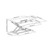 PrimeCables Cab DWS06 01 STM01 1 Monitor Desk Mounts Sit Standing Desk Height Adjustable Ergo Riser ADR Standing Mat PrimeCab