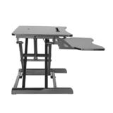 PrimeCables Cab DWS06 01 STM01 1 Monitor Desk Mounts Sit Standing Desk Height Adjustable Ergo Riser ADR Standing Mat PrimeCab