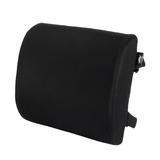 Moustache MO RSF102 BK Chair Accessories Memory Foam Lumbar Support Pillow with Dual Premium Adjustable Straps Black Moustach