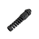 Cab CG M16 SR Electrical Boxes Cable Gland with Strain Relief M16x1 5 Thread Cable OD 5 10mm IP68 Black