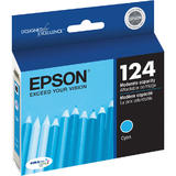 Epson T124220 C OEM Stylus NX125 Epson T124220 Original Cyan Ink Cartridge
