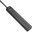 APC Cab PE63 Home Decoration APC by Schneider Electric Essential SurgeArrest PE63 6 Outlets 3 Foot Cord 120V