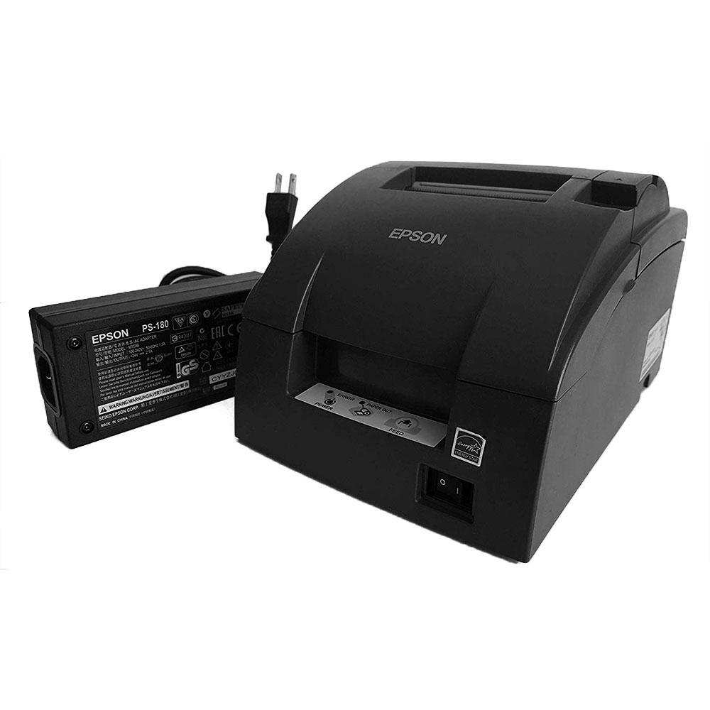 Epson TMU220B767 Dot Matrix Receipt Printer with AutoCutter (C31C514767)