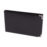 Davisgroup n 792 2UP 01 BK Binders DavisGroup Cheque Binder 2 Up Style 12 x 3 4 x 7 Black
