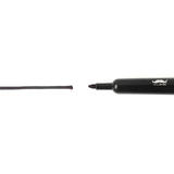 Moustache MOS PY106600BK Markers Permanent Markers Chisel Tip 4 mm 12 Box Moustache