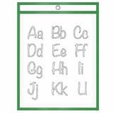 QuickFit 40110 Report Covers Portfolios QuickFit Educational Dry Erase Pockets 9 x 12 10 Pack Assorted Colours