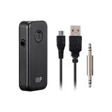 Monoprice Canada Cab 38068 A V BlueTooth Wireless Bluetooth Receiver Car Kit Portable Wireless Audio Adapter 3 5mm Aux Stereo