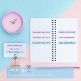 Brother Label Printer TZe MQ531 Label Maker Tapes Brother TZe MQ531 Label Tape 12 mm 0 47 Black on Pastel Blue Compatible