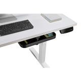 PrimeCables Cab PC 08004 Monitor Desk Mounts Under desk swivel storage tray PrimeCables