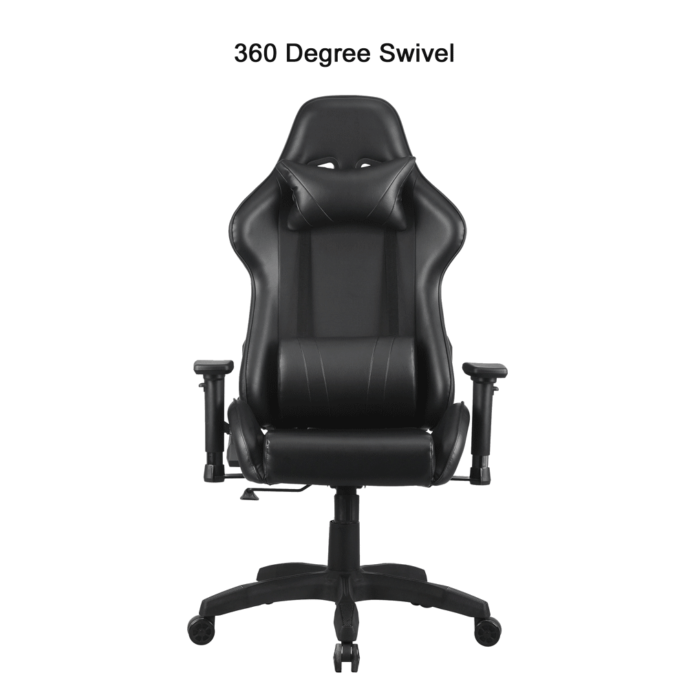 Furniture Moustache Large Size HighBack Ergonomic Gaming Chair Top