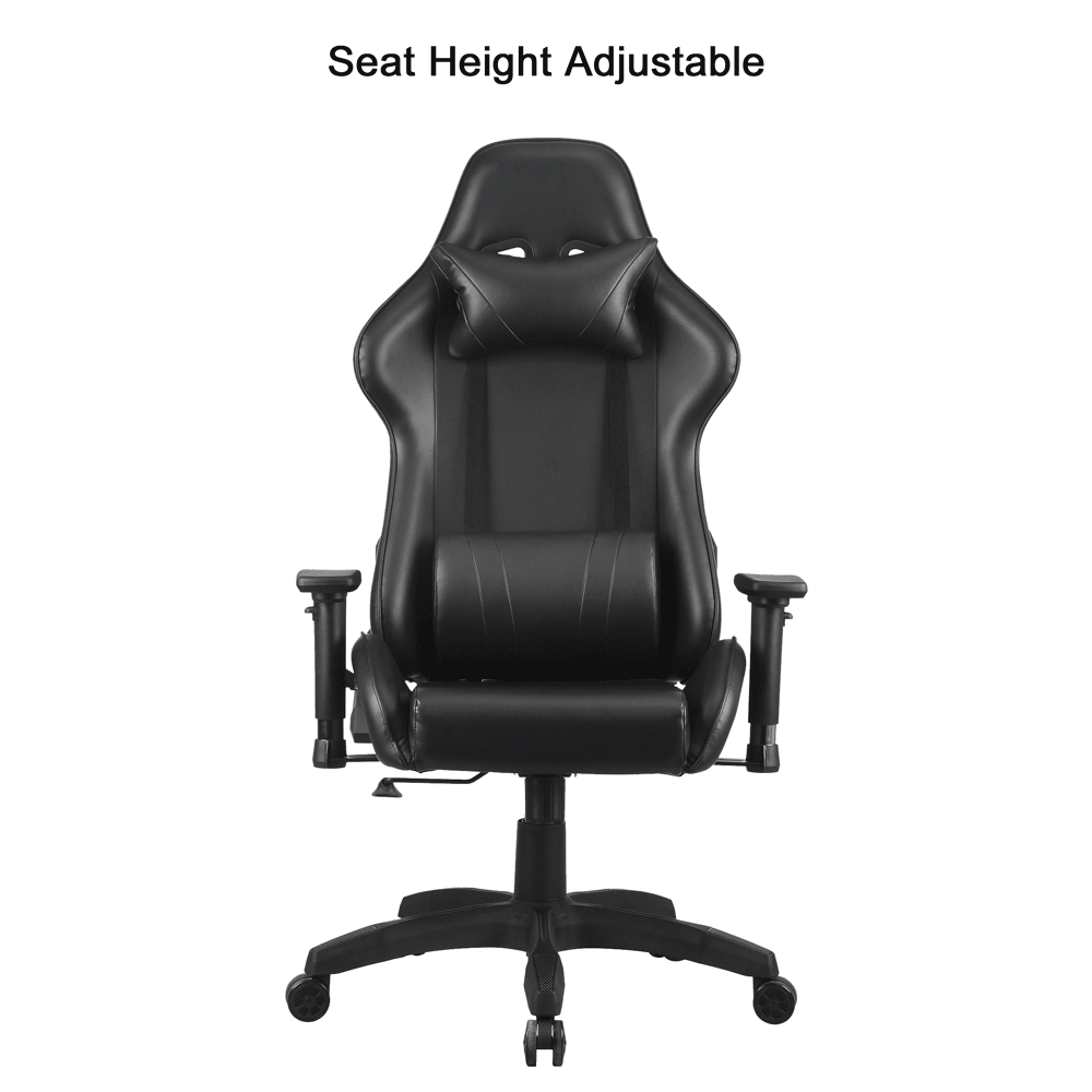 Furniture Moustache Large Size HighBack Ergonomic Gaming Chair Top