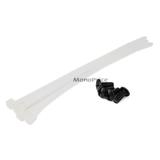 Monoprice Canada Cab 7304 Patch Panels not display in front office Cat6 Mini Patch Panel 110 Type 12 Port 568A B Compatible