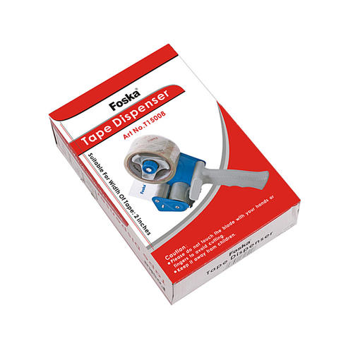 Foska® Plastic Handheld Heavy Duty Tape Dispenser, Holds Total 1 Tape