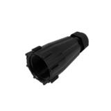 Other Brands Cab CN BT IP68 BK IP Rated Cables Accessories RJ45 IP68 Waterproof Shroud for RJ45 Male Cable Fits Cable OD of 5