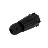 Other Brands Cab CN BT IP68 BK IP Rated Cables Accessories RJ45 IP68 Waterproof Shroud for RJ45 Male Cable Fits Cable OD of 5