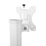 PrimeCables Cab LDT19 T01 Monitor Desk Mounts Single monitor desk mount heavy duty Screen Vertical Lift Montior Stand 17 27