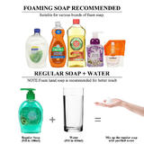 LIVINGbasics LVB RM SD001 Bathroom Accessoires Automatic Soap Dispenser Touchless Infrared Motion Sensor Pump Foaming LIVINGb