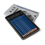 OS 18 SET Pencil Professional Drawing Sketch Pencils Set of 12 Medium 6B 4H