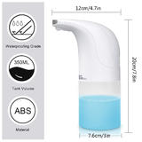 LIVINGbasics LVB RM SD001 Bathroom Accessoires Automatic Soap Dispenser Touchless Infrared Motion Sensor Pump Foaming LIVINGb
