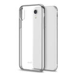 Moshi Cab 120 1028 iPhone X XR XS XS Max Vitros Ultra Slim Case Jet Silver for iPhone XR Moshi