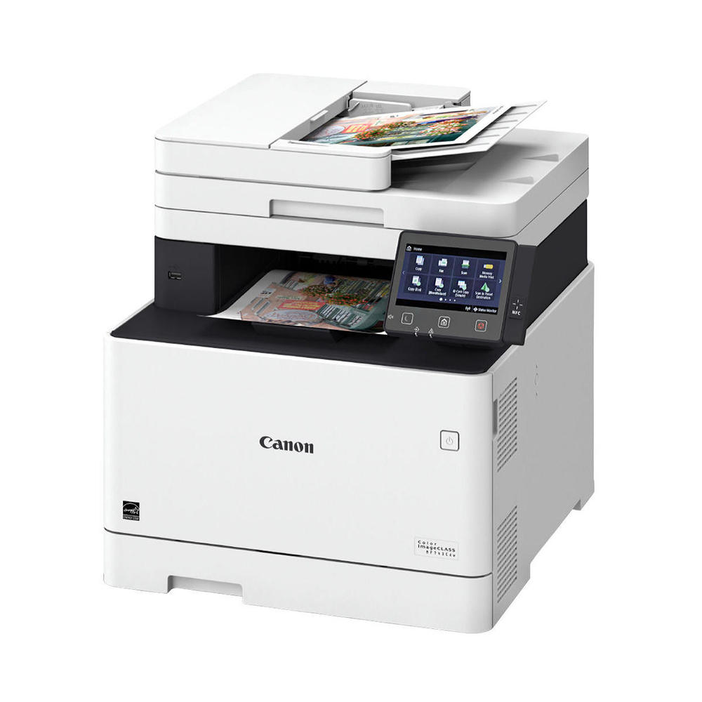 Canon imageCLASS MF743Cdw All-in-One Color Laser Printer, One Pass Duplex Scan & NFC
