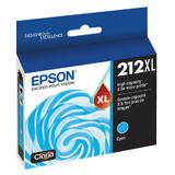 Epson Epson T212XL220 C OEM WorkForce WF 2850 Epson 212XL T212XL220 Original Cyan Ink Cartridge High Yield