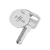 Merangue 1024 3011 00 000 Keys Management Merangue White Key Tags 1 1 4 Diameter 50 Pack
