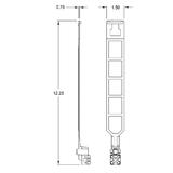 CC LP250 Cable Hanger Sleeving Innerduct Loop Cable Hanger 2 5 inch Plenum Rated