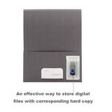 SMEAD 953 68150 Storage Accessories Smead Self Adhesive USB Flash Drive Pocket Clear 6 Pack 68150