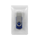 SMEAD 953 68150 Storage Accessories Smead Self Adhesive USB Flash Drive Pocket Clear 6 Pack 68150