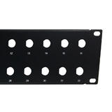 Other Brands Cab PP BNC32 UL Unloaded Patch Panel 32 port BNC patch panel 19 inch rackmount 2U unloaded